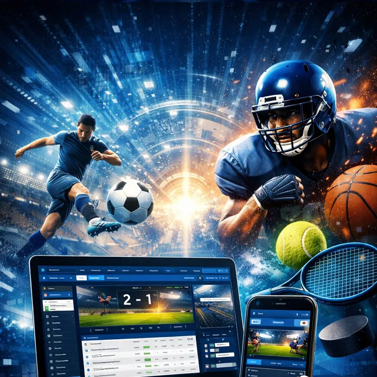 Person using a smartphone to place live bets on a football match, showcasing 789bingo's real-time betting platform